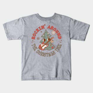 Rockin' Around the Christmas Tree © GraphicLoveShop Kids T-Shirt